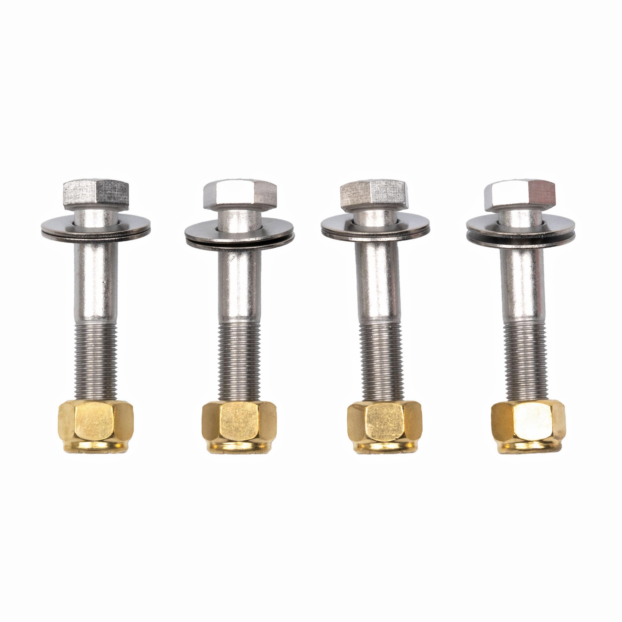 T-H Marine Jack Plate Bolt Kit – ½-20 x 2-3/4” Fine Thread Bolts with Shoulder – Stainless Steel