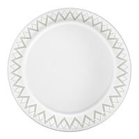 Highmark Paper Plates, 8-3/4in, Printed White, Pack Of 125