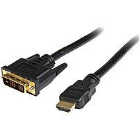 StarTech.com HDMI to DVI-D Cable - Bi-Directional