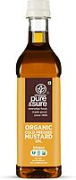 PURE&SURE - ORGANIC MUSTARD OIL 500 ML