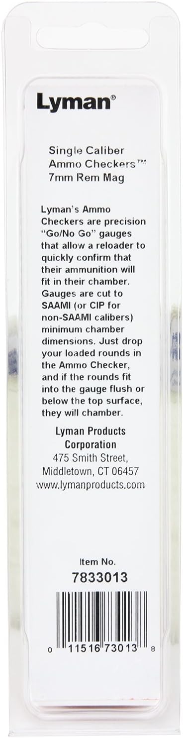 Lyman Single Caliber Ammo Checker Gauge