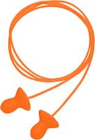 HOWARD LEIGHT Honeywell Home Howard Leight by Quiet Corded Reusable Earplugs, 100 Pairs (QD30), Orange Corded, 100 Pairs