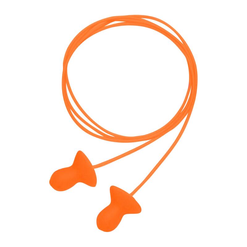 HOWARD LEIGHT Honeywell Home Howard Leight by Quiet Corded Reusable Earplugs, 100 Pairs (QD30), Orange Corded, 100 Pairs