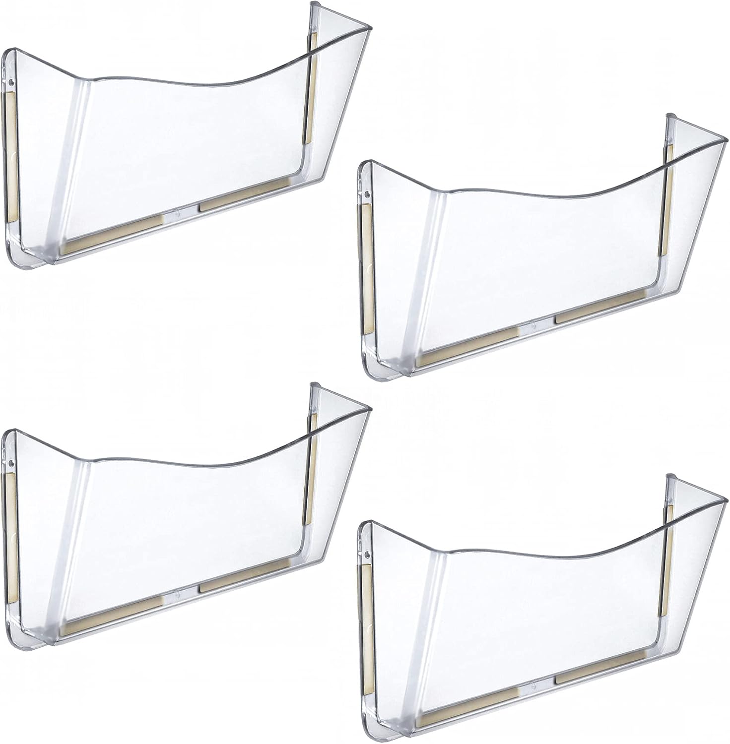 AZAR DISPLAYS Wall Mount File, Brochure & Business Card Holders