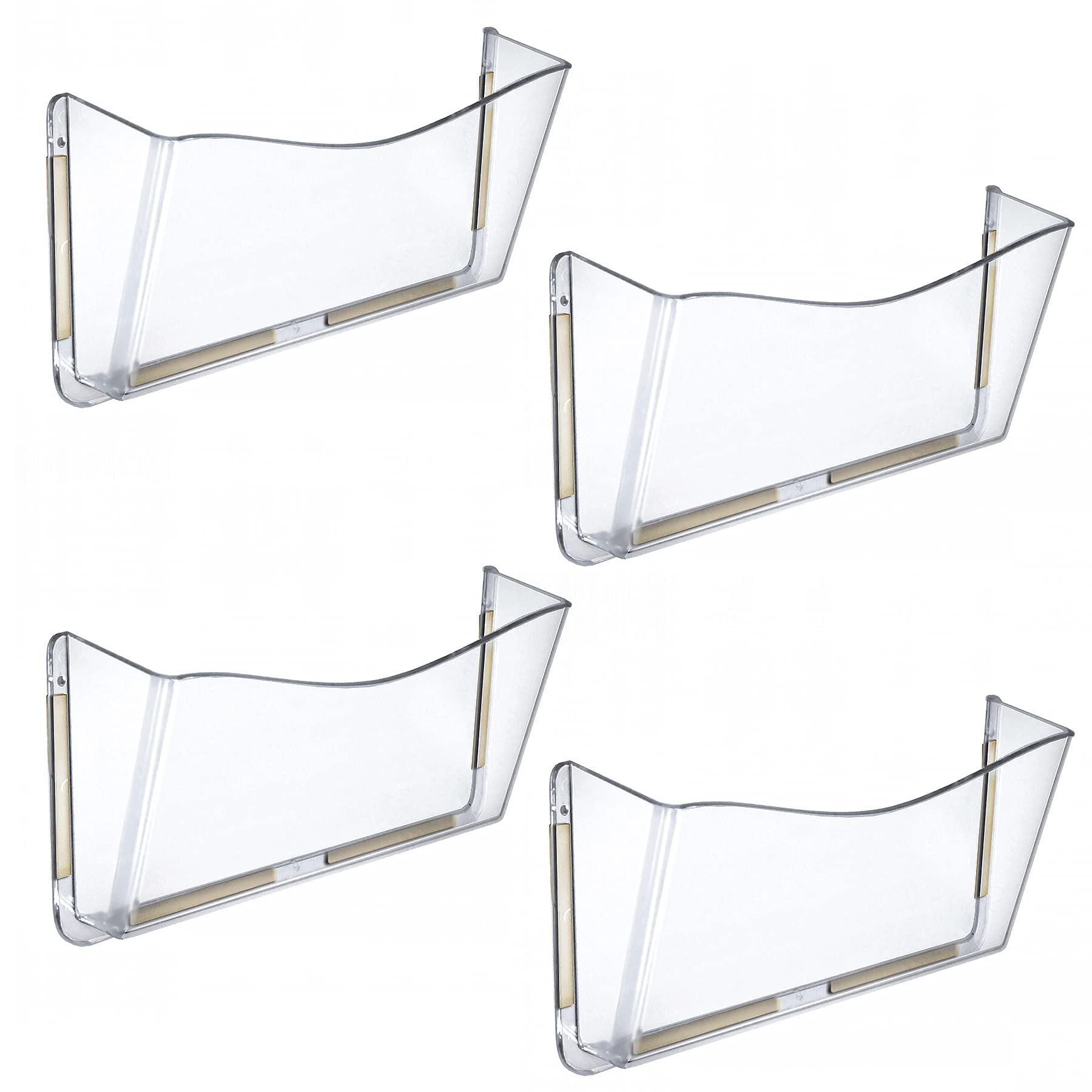 AZAR DISPLAYS Wall Mount File, Brochure & Business Card Holders