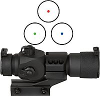 TRUGLO Triton 30mm Tri-Color Red Dot Sight - Black