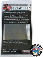 BEST WELDS 932-107-8 BW-4-1/2X5-1/4 #8 GLASSFILTER PLATE