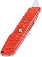 STANLEY Utility Knife, Interlock Safety, Self-Retracting, Round Point Blade (10-189C)