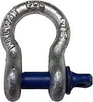 Screw Pin Anchor Shackles - 3/16 screw pin anchor shackle [Set of 10]