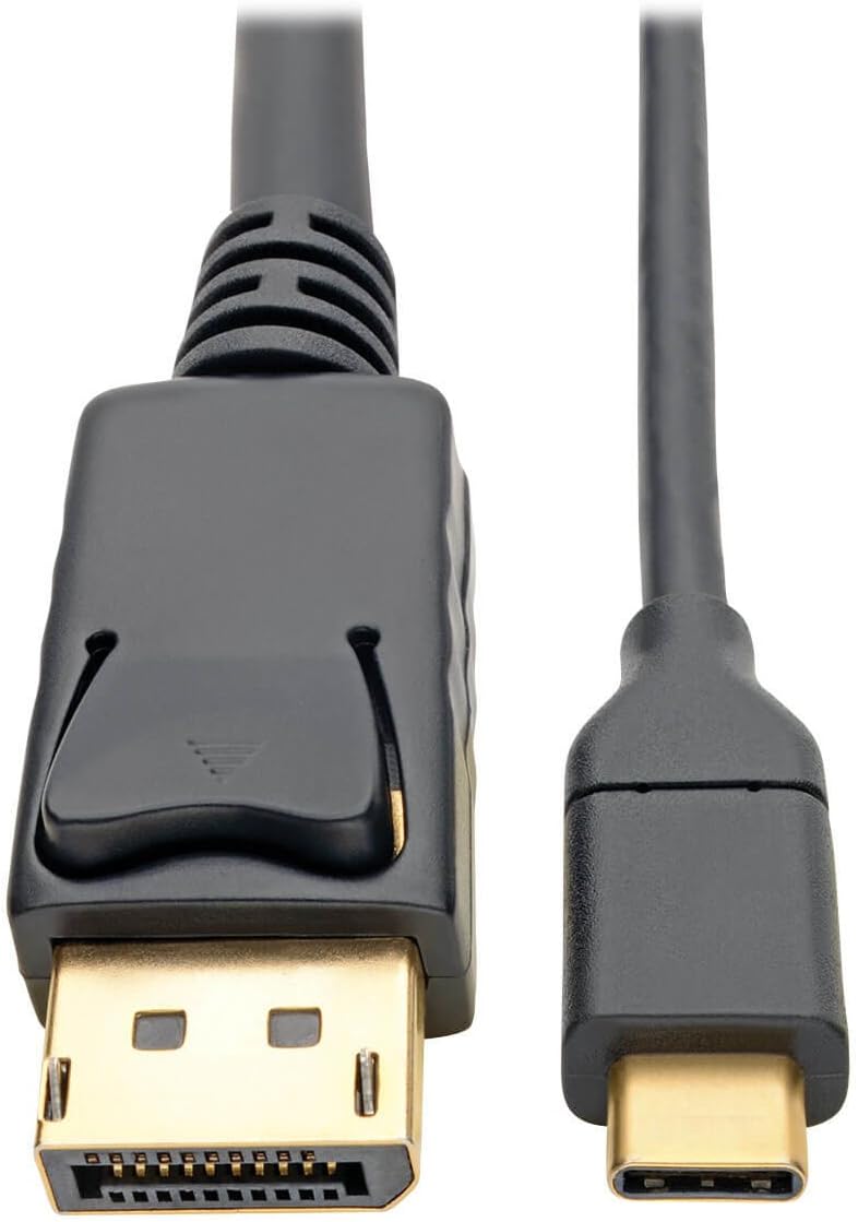 Tripp Lite USB-C to DisplayPort 4K Adapter Cable Thunderbolt 3 Compatible