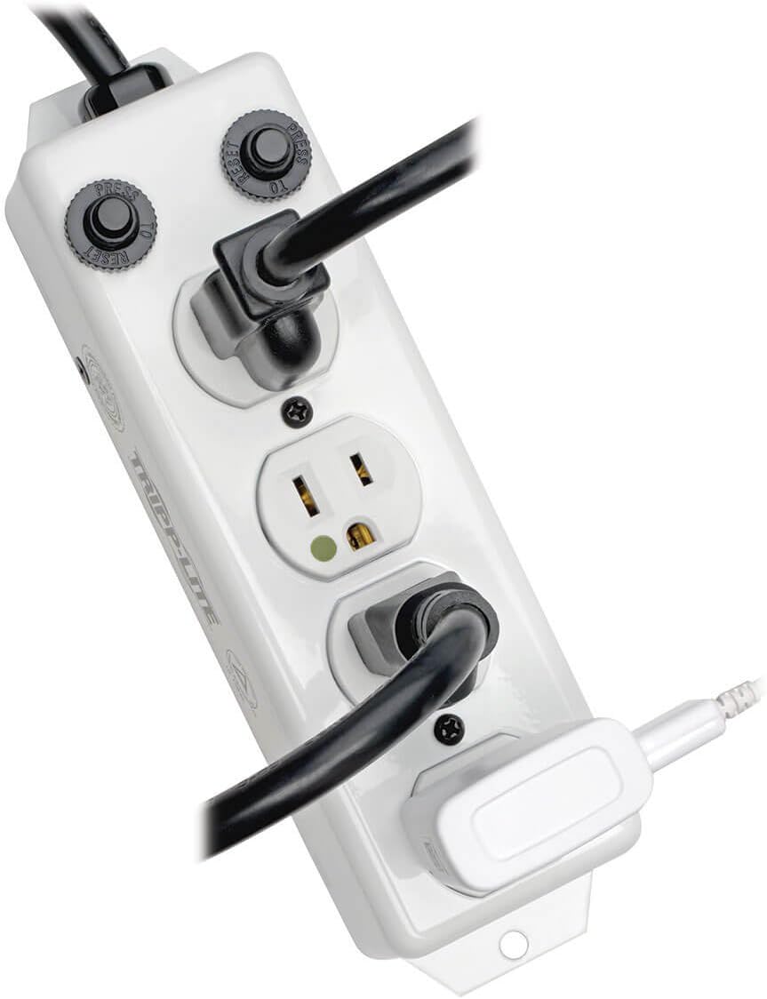 TRIPP LITE Medical-Grade Power Strip with Hospital-Grade Outlets (UL 1363A)