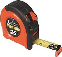 Crescent Lufkin 1" x 25' 700 Seires Magnetic Yellow Clad Tape Measure - L725MAG