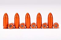 A-Zoom Orange Snap Caps Dummy Rounds
