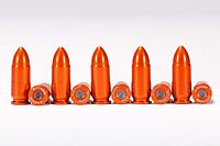 A-Zoom Orange Snap Caps Dummy Rounds