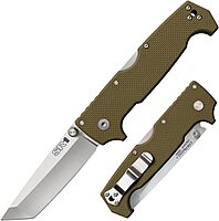 COLD STEEL SR1 Folding Knife with CPM-S35VN Steel and G-10 Handle