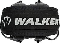 WALKER'S Razor Slim Electronic Earmuffs Ultra Low-Profile Folding Hearing Protection