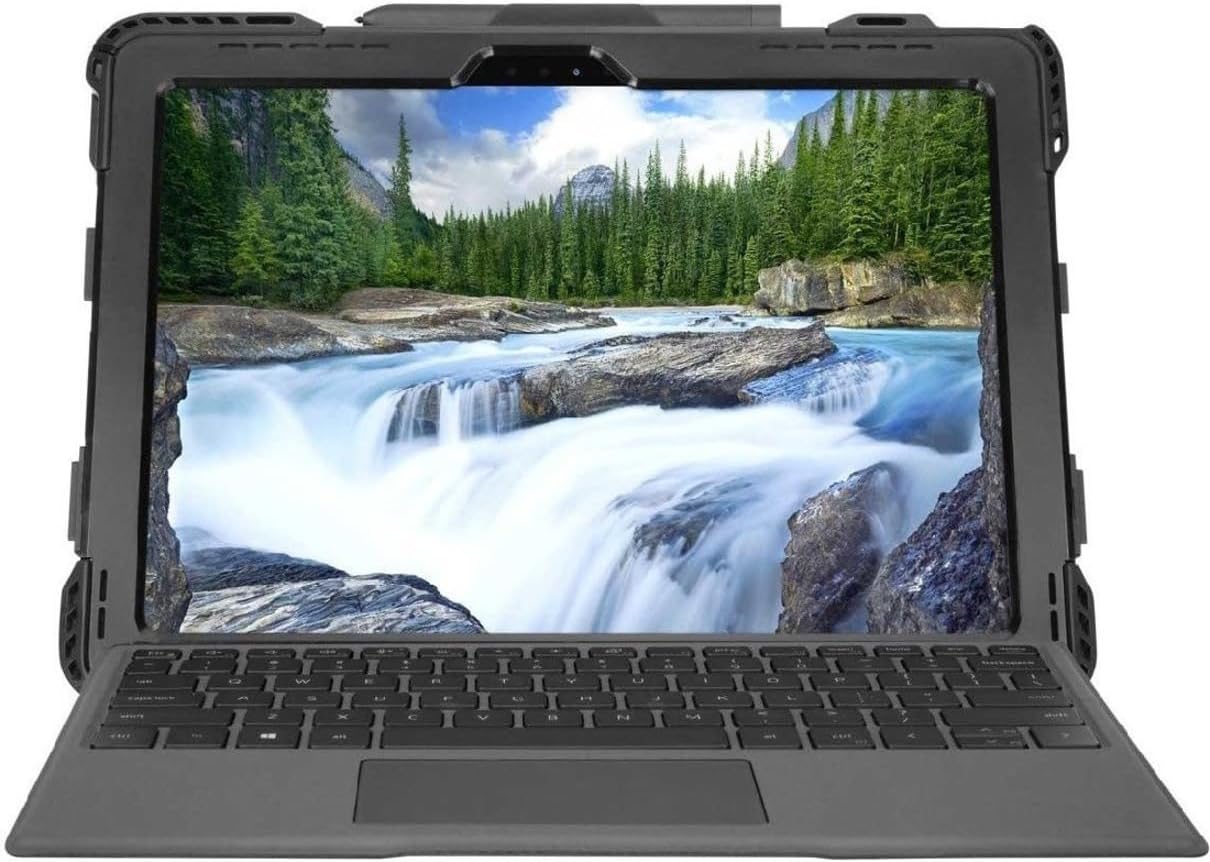 Targus Rugged Case for Dell Latitude 7320 Detachable – Military Grade Drop Protection, IP54 Rated, Shoulder & Hand Straps