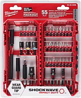 Milwaukee Electric - Shockwave Impact Duty. Driver BIT Set - 55PC