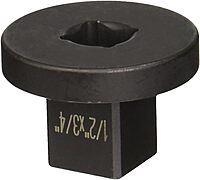 GREY PNEUMATIC 1/2" Female x 3/4" Male Adapter Socket