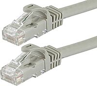 Monoprice Cat5e Flexboot Ethernet Patch Cable - Snagless RJ45, 24AWG, UTP, 350MHz
