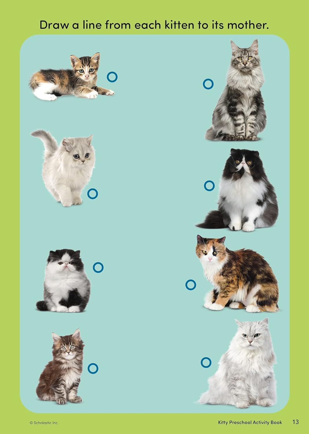 Scholastic Kitty Preschool Activity Book, Pre-K