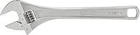 Ridgid 86917 762 Adjustable Wrench, 12-inch Adjustable Wrench for Metric and SAE, Silver, Small