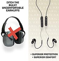 Axil GS Extreme 2.0 Wireless Tactical Earbuds Black