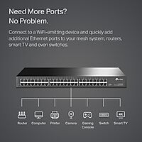 TP-LINK Gigabit Unmanaged Ethernet Switch | Fanless Metal Shielded Ports