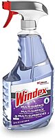 Windex Non-Ammoniated Cleaner - 32 fl oz (1 quart) - Non Ammoniated, Streak-free, Refillable - Purple Trigger Bottle - 1 Each
