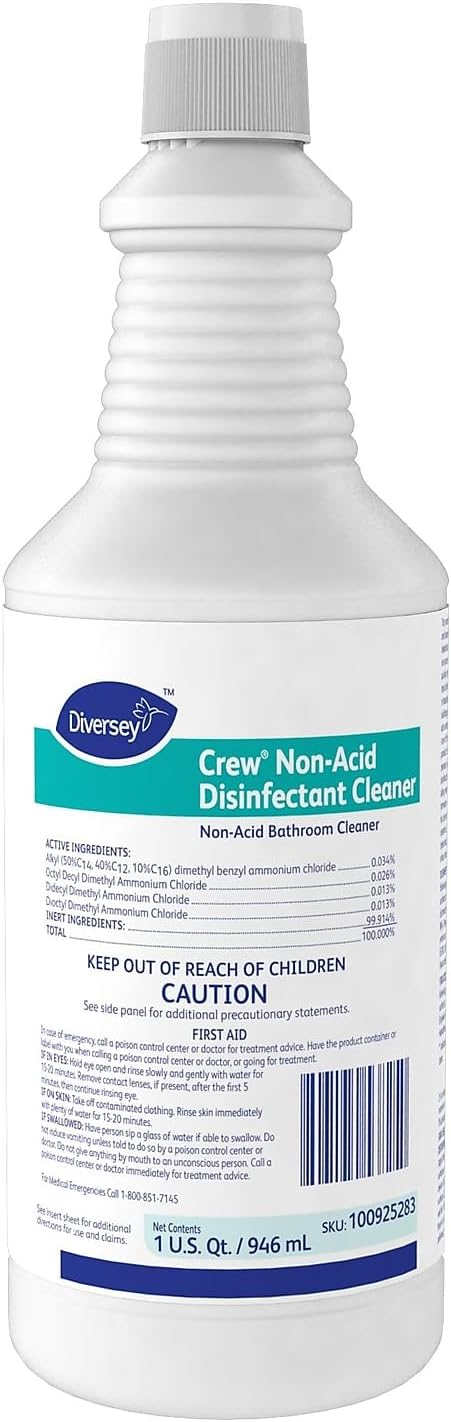 CREW Non-Acid All-Purpose Disinfectant Bathroom Cleaner, Fresh, 32 oz