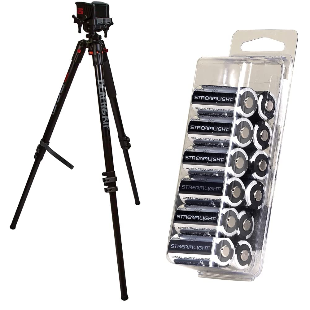 BOG DeathGrip Aluminum Tripod with Durable Aluminum Frame, and Hands-Free Operation for Hunting, Shooting