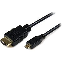 StarTech.com Micro HDMI to HDMI Cable with Ethernet
