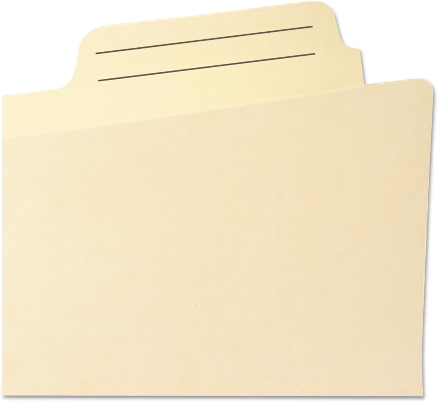 Smead 75487 1-Inch Exp File Pocket 2/5 Tab Letter Manila