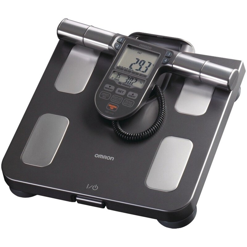 OMRON Body Composition Monitor & Scale – Track Skeletal Muscle Mass Loss/Gain, Weight (up to 330 pounds), Visceral Fat, BMI and More (Non-Bluetooth) 1 Count (Pack of 1)