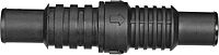 Whale LV1219 Non-Return Inline Valve, for Use with ¾-Inch and 1-Inch Diameter Pipes, Nitrile Construction, Black One Size