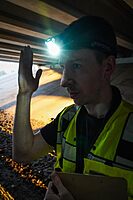 Nightstick NSP-4400B Dual-Light Headlamp w/Motion Sensing Activation - 3 AAA - Black