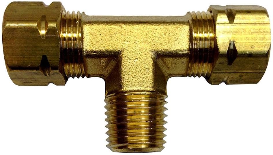 Uflex 1/4 NPT to 3/8 T-Fitting