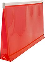 JAM PAPER Plastic Envelopes with Zip Closure