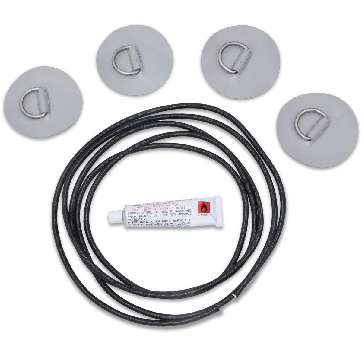 Solstice by Swimline D Ring and Bungee Kit (Model: 35990) D Ring & Bungee Kit