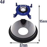 Máscara De Anestesia para Mascotas 3 pcs