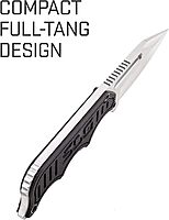 SOG Small Fixed Blade Knife - Instinct Boot Knife, EDC Knife, Neck Knife, 2.3 Inch Full Tang Blade w/ Knife Sheath and Clip, 4in. x 1in. x 8.5in. (NB1012-CP) , Black