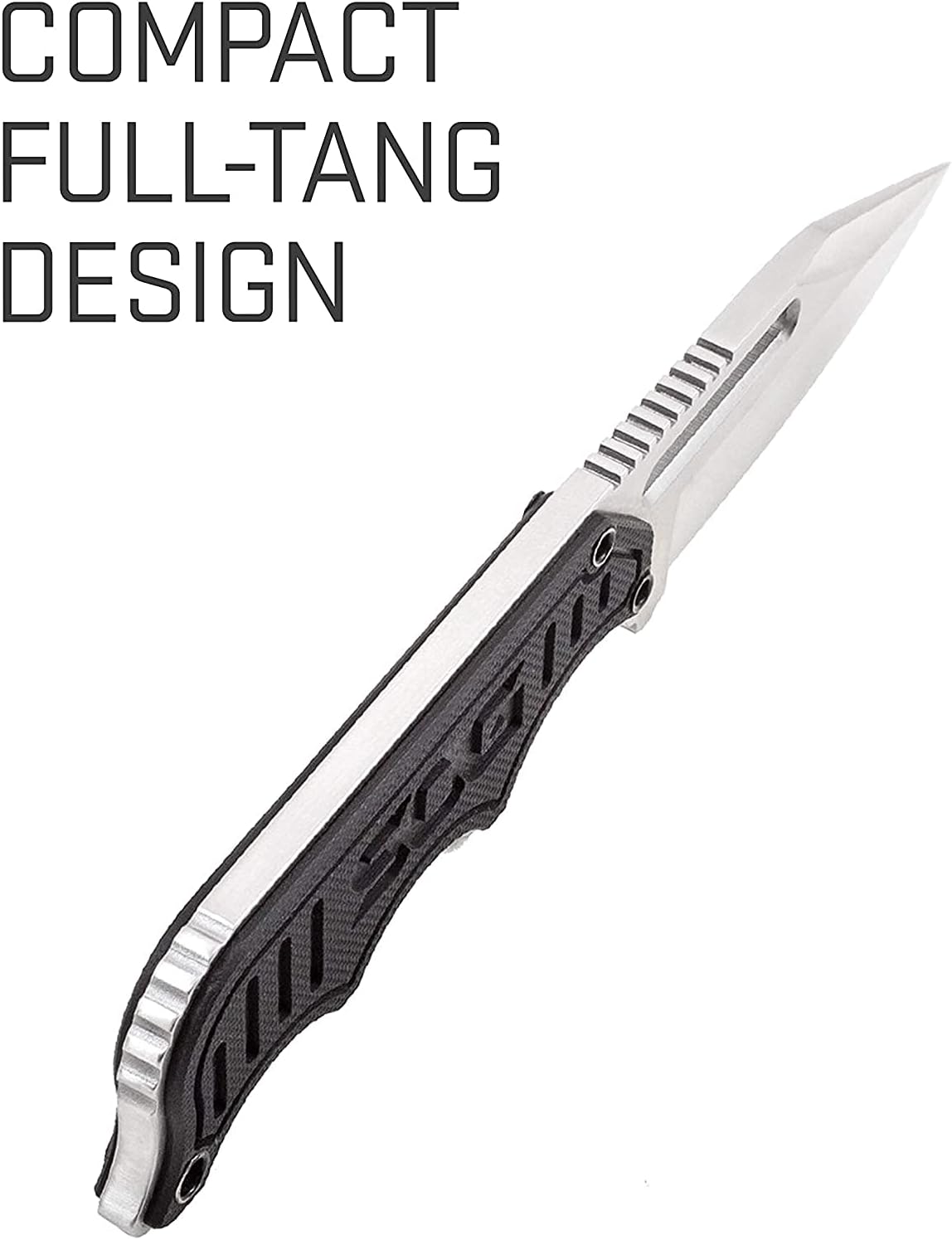 SOG Small Fixed Blade Knife - Instinct Boot Knife, EDC Knife, Neck Knife, 2.3 Inch Full Tang Blade w/ Knife Sheath and Clip