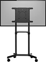 StarTech.com Mobile TV Cart - Portable Rolling TV Stand for 37-70" VESA Display (154lb/70kg)