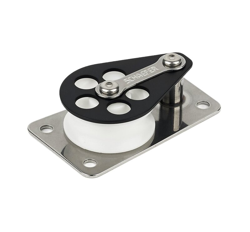 SCHAEFER Deck Hardware Accessories - Sheave & Wire Fairlead