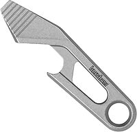 Kershaw Recap Keychain Bottle Opener, Gray Multi Tool with Bottle Opener, Pry Bar, and Flathead Screwdriver Tip