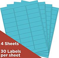 JAM PAPER Mailing Address Labels - Self-Adhesive Rectangular