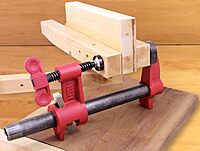 BESSEY PC-34DR, 3/4 In. Pipe Clamps, Deep Reach 2-1/2 In. - Incredibly Versatile, Easy To Assemble