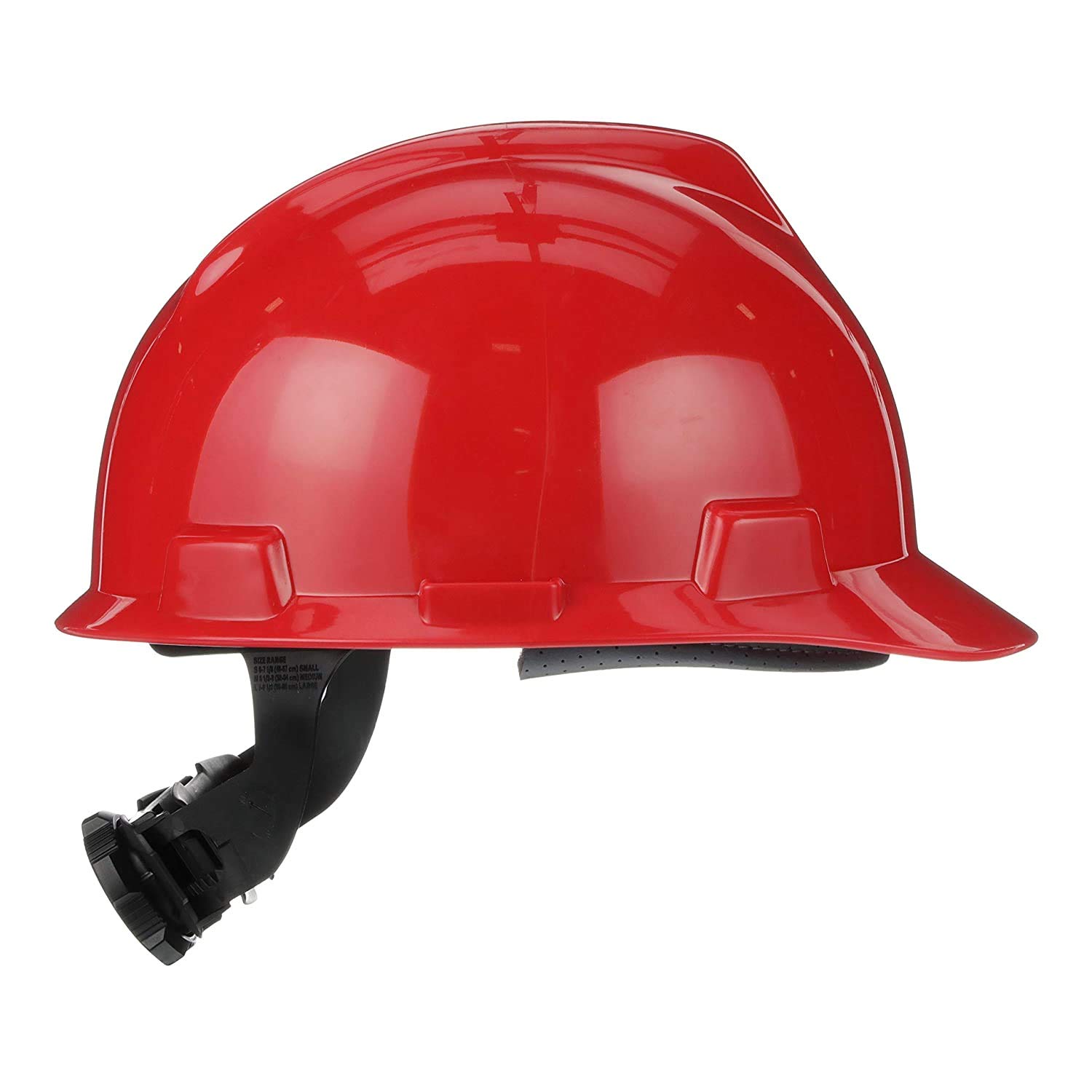 MSA 475363 V-Gard Cap Style Safety Hard Hat With Fas-Trac III Ratchet Suspension | Polyethylene Shell