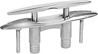 Whitecap 6710CBLUE Stainless Steel E-Z Pull Up Cleat - 8"