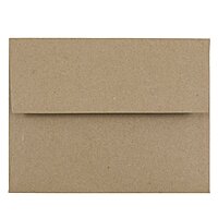 JAM PAPER Booklet Invitation Envelopes, Brown Kraft, Recycled